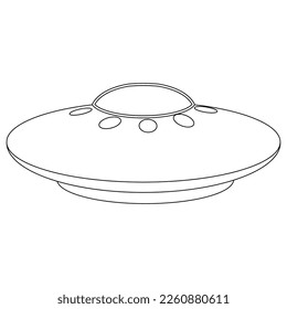 UFO icon vector illustration design