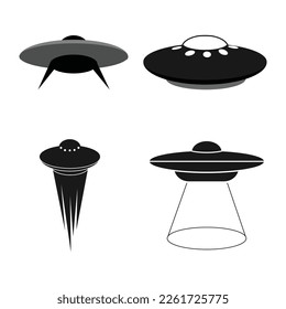 UFO icon vector illustration design