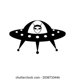 Ufo Icon Vector Set. Spaceship Illustration Sign Collection. Alien Symbol.