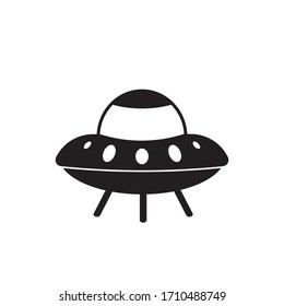 Ufo icon vector simple design