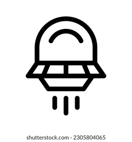 Ilustración de diseño de símbolos de vector de iconos de Ufo