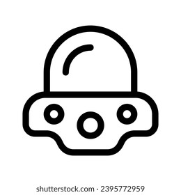 Ufo Icon Vector Symbol Design Illustration