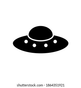 ufo icon,vector illustration. Flat design style. vector ufo icon illustration isolated on White background, ufo icon Eps10. ufo icons graphic design vector symbols.