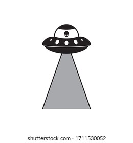 ufo Illustration vector simple design