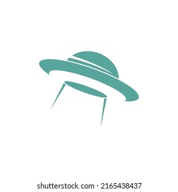 Ufo logo icon design illustration template
