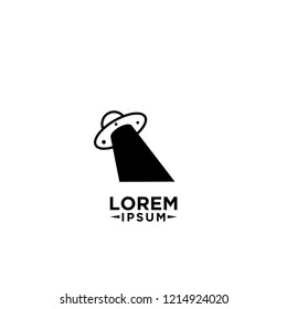 ufo logo icon designs vector