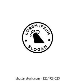 ufo logo icon designs vector