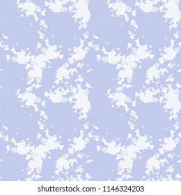 UFO military camouflage seamless pattern in light violet, milk white and different shades of grey color. Seamless repeat camo pattern, usable as winter camoflauge urban print, bright background etc