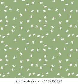 UFO military camouflage seamless pattern in green, grey and beige colors. Seamless repeat camo pattern, usable as spring or summer camoflauge urban print, background, paintball or strikeball masking