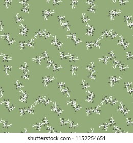 UFO military camouflage seamless pattern in green, grey and beige colors. Seamless repeat camo pattern, usable as spring or summer camoflauge urban print, background, paintball or strikeball masking