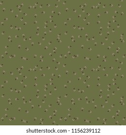 UFO military camouflage seamless pattern in green and different shades of brown color. Seamless repeat camo pattern, spring or summer camoflauge forest print, background, paintball or strikeball