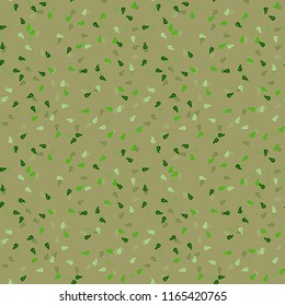UFO military camouflage seamless pattern in in different shades of green color. Seamless repeat camo pattern, spring, summer forest or urban camoflauge, background, paintball or strikeball print