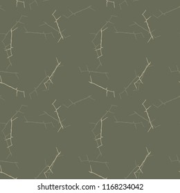 UFO military camouflage seamless pattern in in different shades of green and beige colors. Seamless repeat camo pattern, summer forest or urban camoflauge, background, paintball or strikeball print