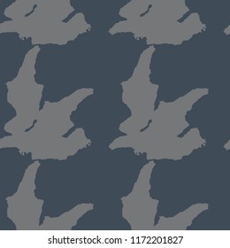 UFO military camouflage seamless pattern in navy blue and grey colors. Seamless repeat camo pattern, dark urban camoflauge, background, paintball or strikeball print