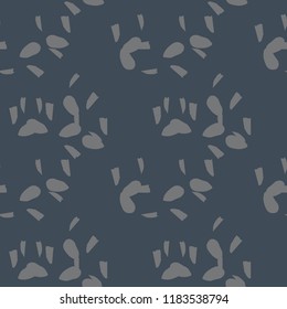 UFO military camouflage seamless pattern in different shades of grey and navy blue colors. Seamless repeat camo pattern, dark urban camoflauge, background, paintball or strikeball print