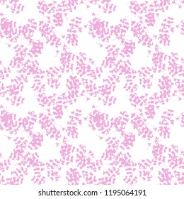 UFO military camouflage seamless pattern in white and pink colors. Seamless repeat camo pattern, glamour urban light camoflauge, background, paintball or strikeball print