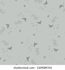 UFO military camouflage seamless pattern in different shades of grey color. Seamless repeat winter camo pattern, snow urban camoflauge, background, concrete paintball or strikeball print