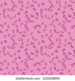 UFO military camouflage seamless pattern in different shades of pink color. Seamless repeat glamour camo pattern, fashion urban camoflauge, background, rose paintball or strikeball print