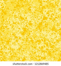 UFO military camouflage seamless pattern in different shades of yellow color. Seamless repeat camo pattern, fashion urban camoflauge, background, bright paintball or strikeball print