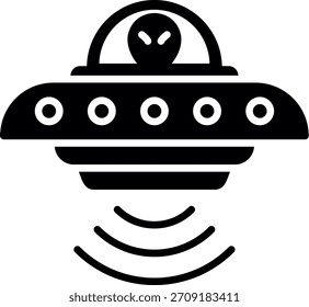 Ufo Nuevo Vector de diseño de iconos creativos
