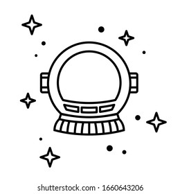 Vektorillustration-Design der UFO-Umrisse