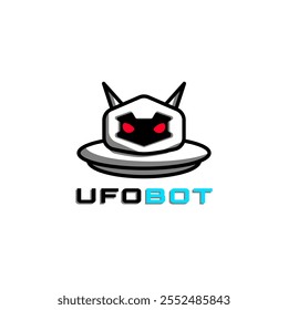 ufo robot logo design for your company or etc