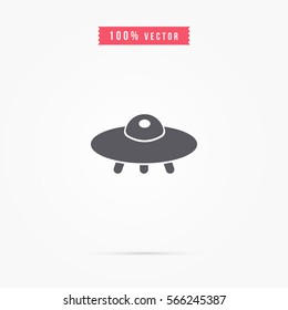 ufo saucer icon