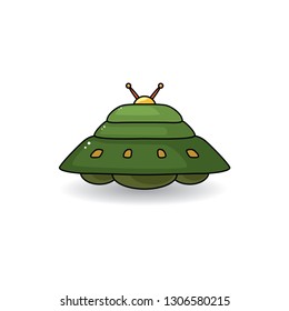 ufo simple icon