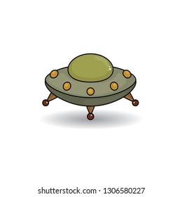 ufo simple icon