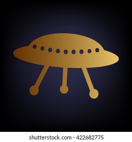 UFO simple icon