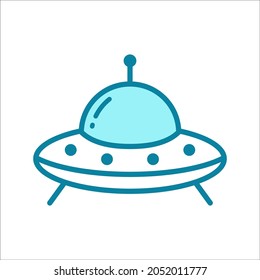 ufo - space icon vector design template
