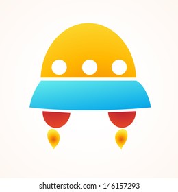 ufo space ships icon