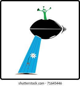 UFO Steeling flower