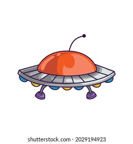 Ufo Streetwear Edgy Logos Red Silver Stock Vector (Royalty Free ...