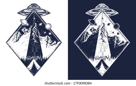 Ufo Tattoo High Res Stock Images Shutterstock