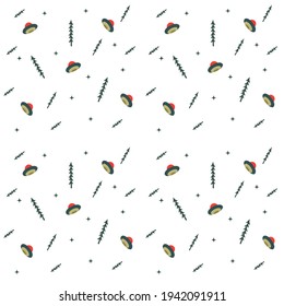 UFO and trees seamless pattern , vector design, Tee design, T-Shirt Design