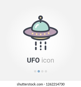 ufo vector icon
