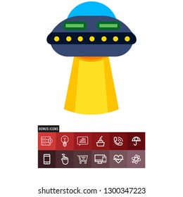 Ufo vector icon