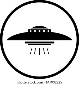 UFO vector icon