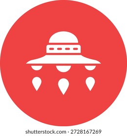Ilustração De Design De Ícone De Vetor Ufo
