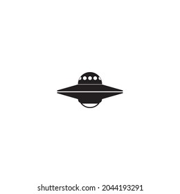 UFO vector icon illustration design template.