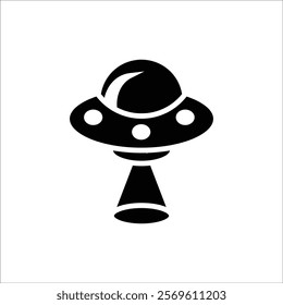 ufo vector icon line template