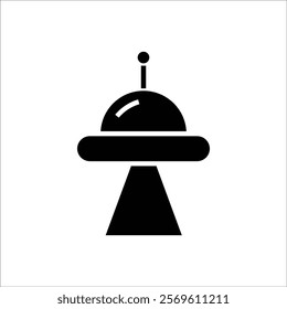 ufo vector icon line template