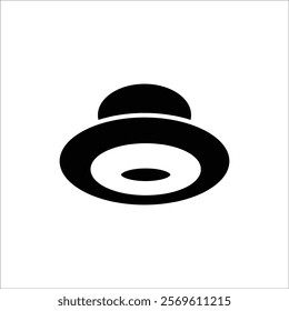 ufo vector icon line template