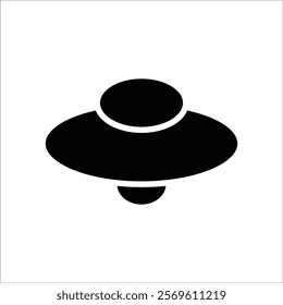 ufo vector icon line template