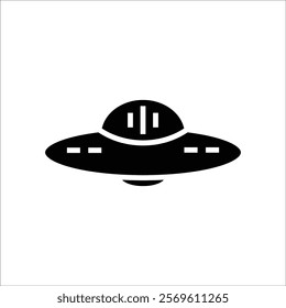 ufo vector icon line template