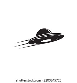 UFO vector logo template illustration design
