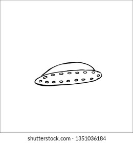 ufo vector sketch