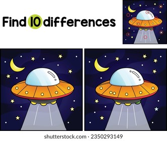 UFO Vehicle Find The Differences