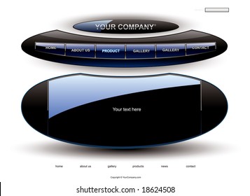 UFO website template